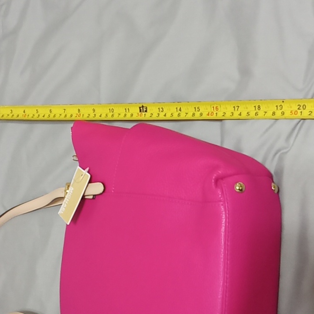 MICHAEL KORS Purse PINK FUSIA Jet Set Handbag New Shoulder Womens Gift Holiday - Picture 3 of 12